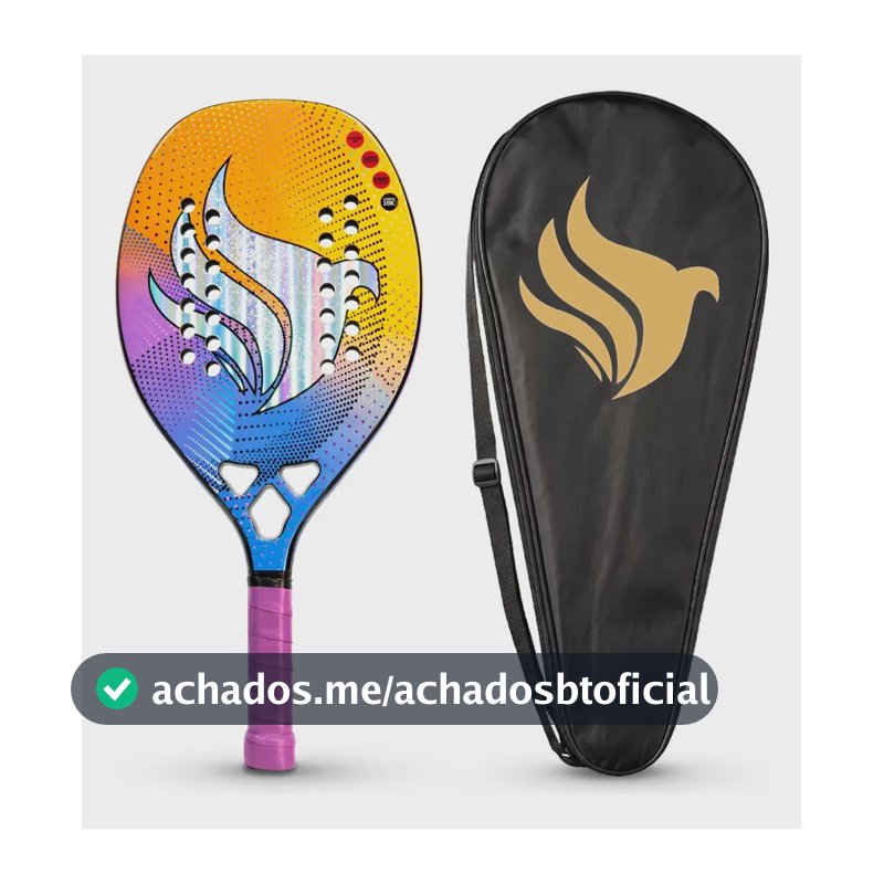 Raquete Beach Tennis Pichau Nazareth Beach, Carbono 18k