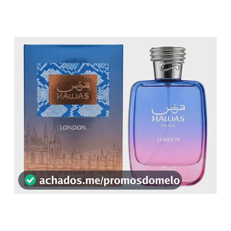 Perfume Hawas London 100 Ml