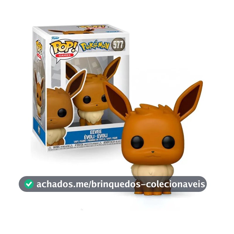 Boneco Funko Pop! Pokémon - Eevee(emea)