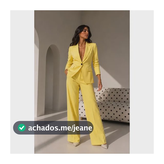 Conjunto Feminino Social Alfaiataria Blazer E Calça Pantalon