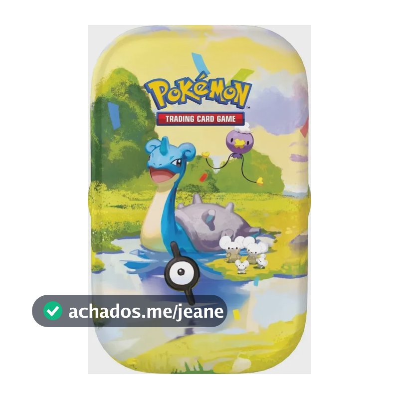 Pokemon Tcg: Mini Lata Lapras Inglês - Celebração De 30 Anos Inglês