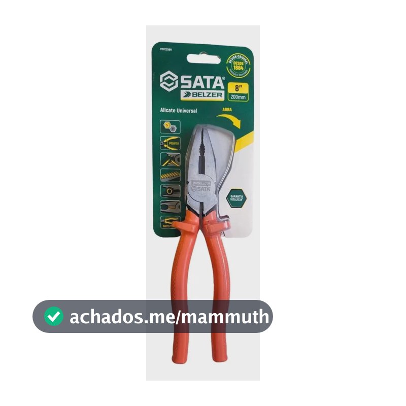 Alicate Universal 8 Sata® Belzer- 219022bbr