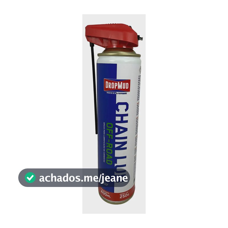 Graxa Lubrificante DropMud Chain Lub 400ml Para Moto e Quadriciclo