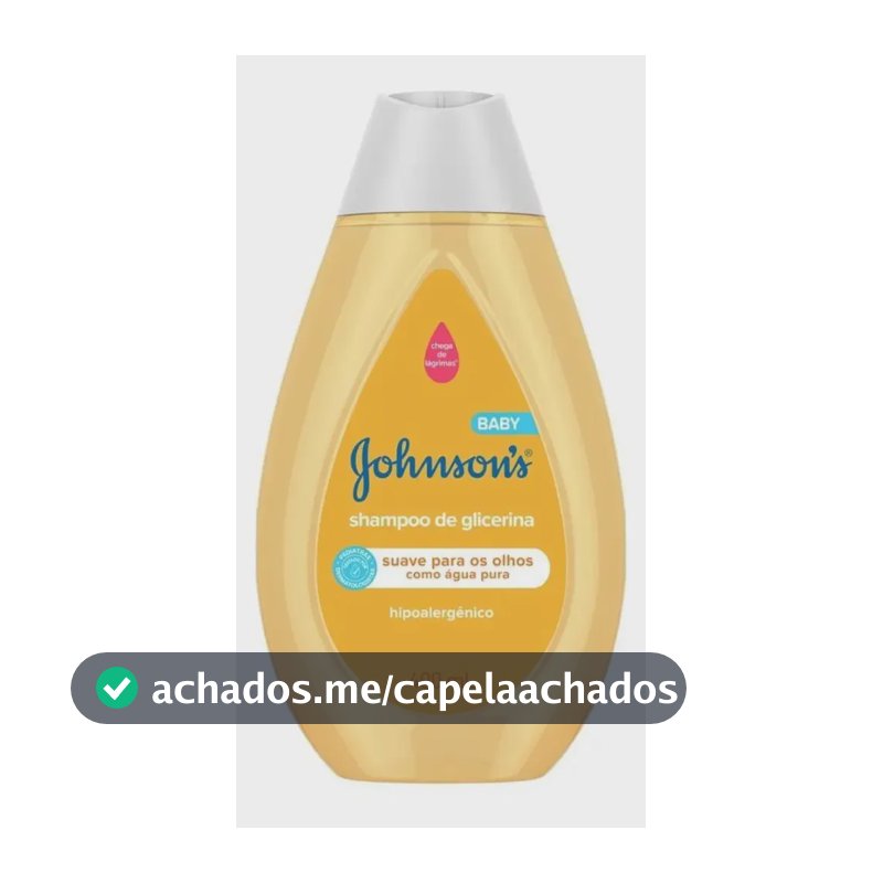 Shampoo Para Bebê Johnson's Baby De Glicerina, 400ml