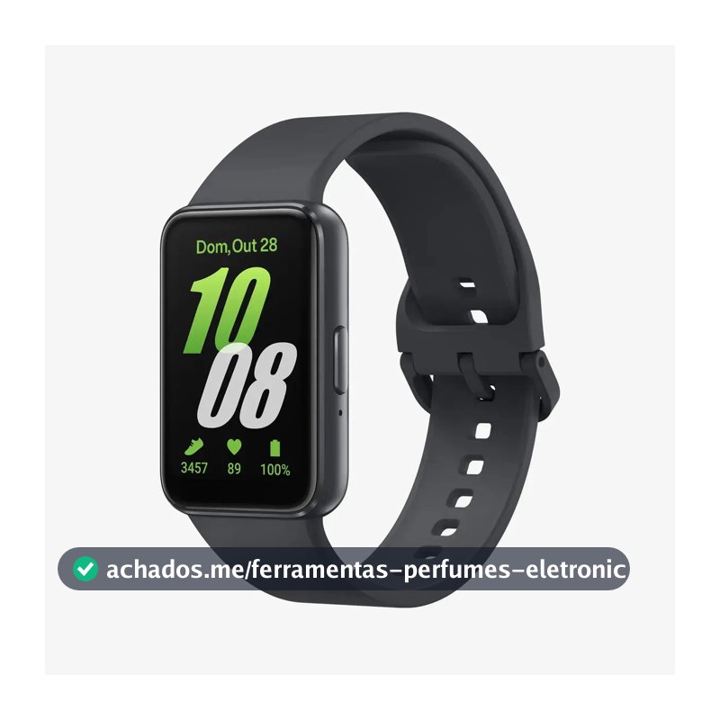 Samsung Galaxy Fit3 Pulseira Esportiva grafite
