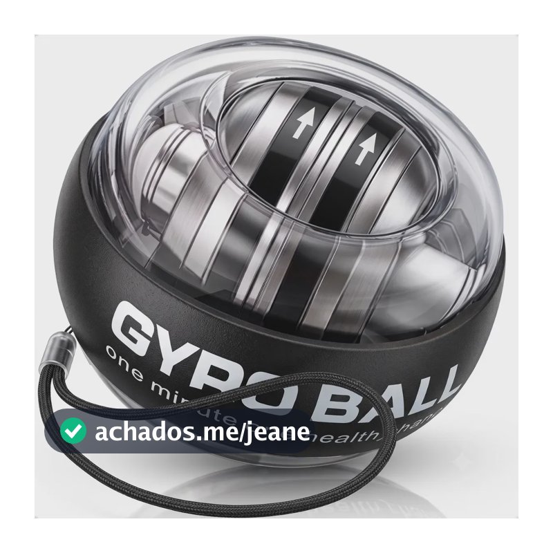 Power Gyro Ball Powerball Wristball Fortalecedor Muscular Punho Ante Braço Sem Led Ex Decor