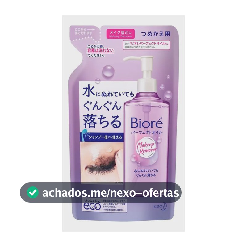 BIORÉ ÓLEO DE LIMPEZA DEMAQUILANTE 210ML REFIL