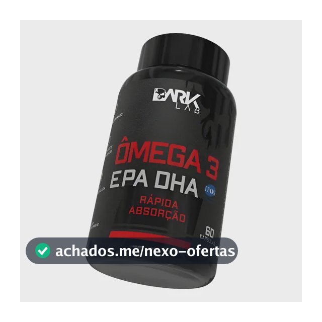 Ômega 3 Epa Dha 60 Cápsulas Dark Lab