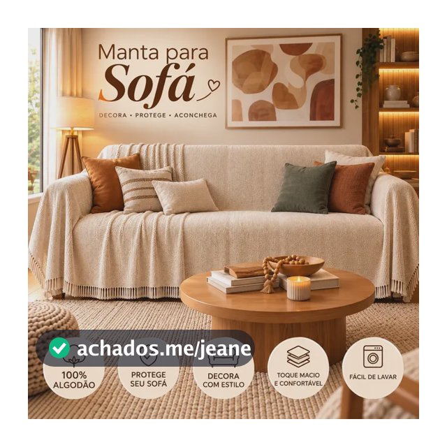 Manta Para Sofá 400x180 Mts Luxo Super King Gigante