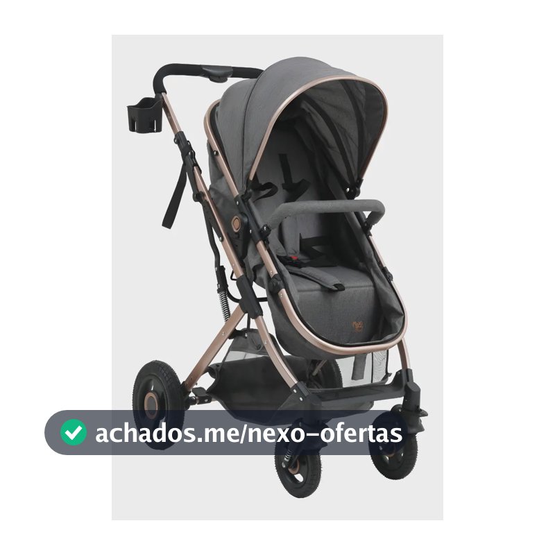 Carrinho Passeio Bebê Moisés Reversível Elysian Cz Maxi Baby