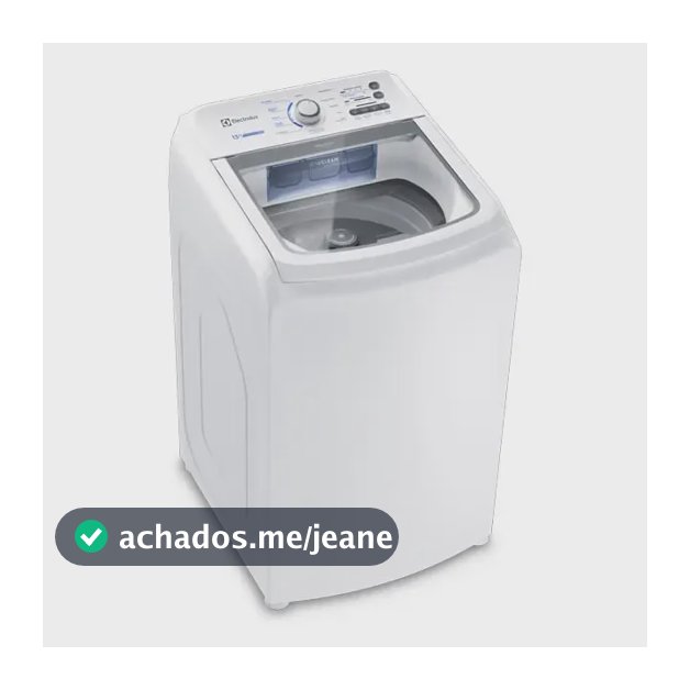 Máquina De Lavar 13kg Electrolux Cesto Inox, Jet&clean Led13 Cor Branco