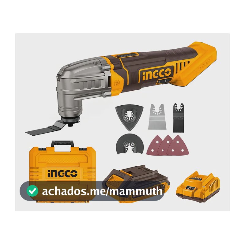 Multiferramienta oscilante Ingco CMLI2022820V