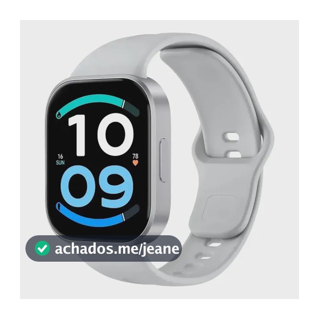 Smartwatch Xiaomi Redmi Watch 6 Active Original Esportivo Branco Silicone Prateado