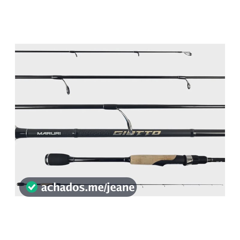 Vara Para Molinete Maruri Giotto 1,73m 8-17lbs - 2 Partes