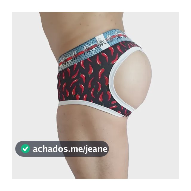 Cueca Sexy Jockstraps    ( Estampa Pimenta )