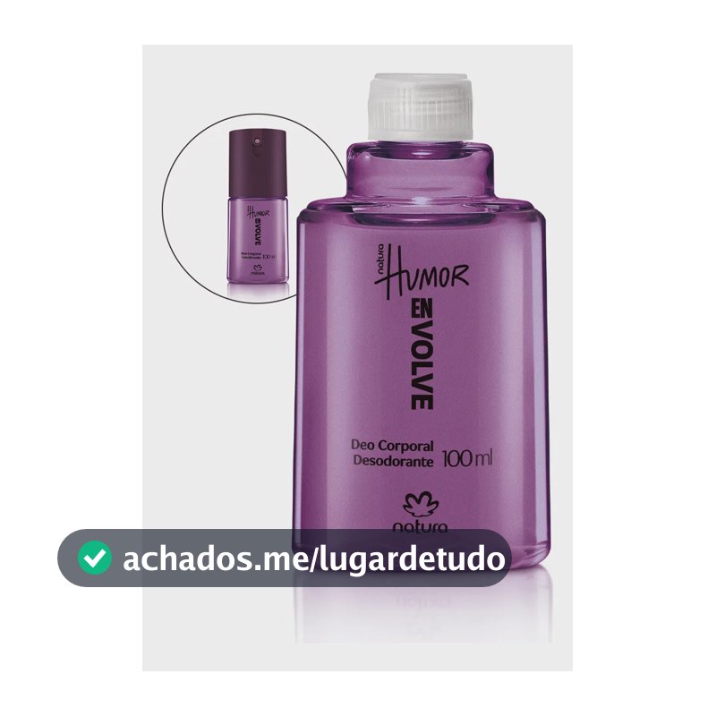 Refil Deo Corporal Natura Humor Envolve 100 Ml