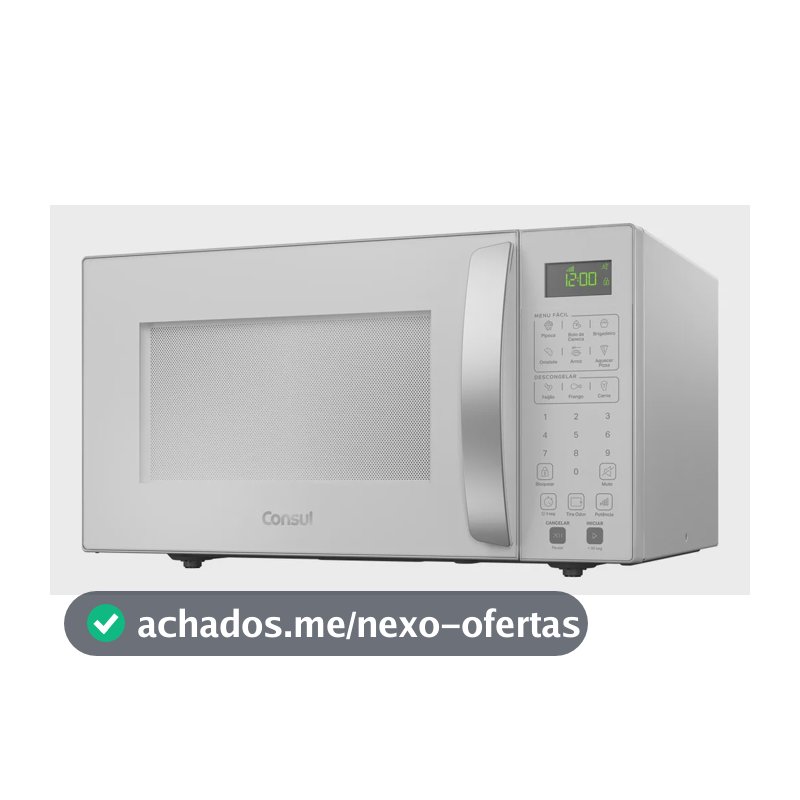 Micro-ondas Consul 32L Branco com Menu Fácil - CMS46AB