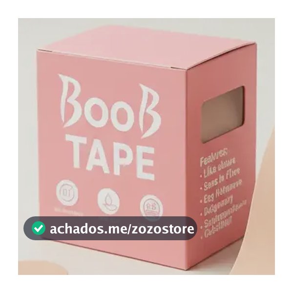 Sutiã Adesivo Levanta Peito Seio Fita Boob Up Invisível Pele Bege Liso Único