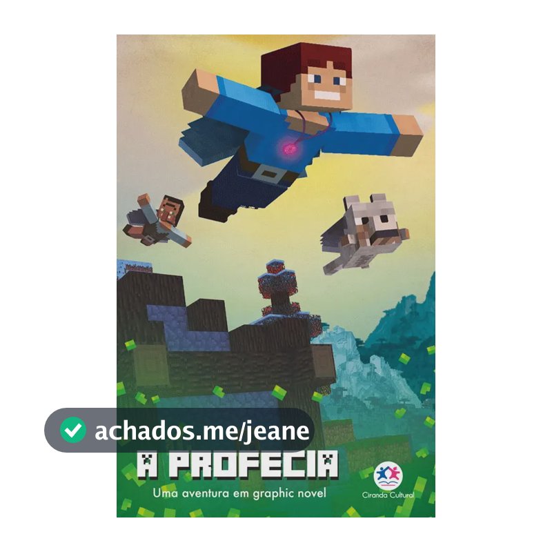 Minecraft - A Profecia - Livro 3 - Ciranda Cultural - Capa Mole