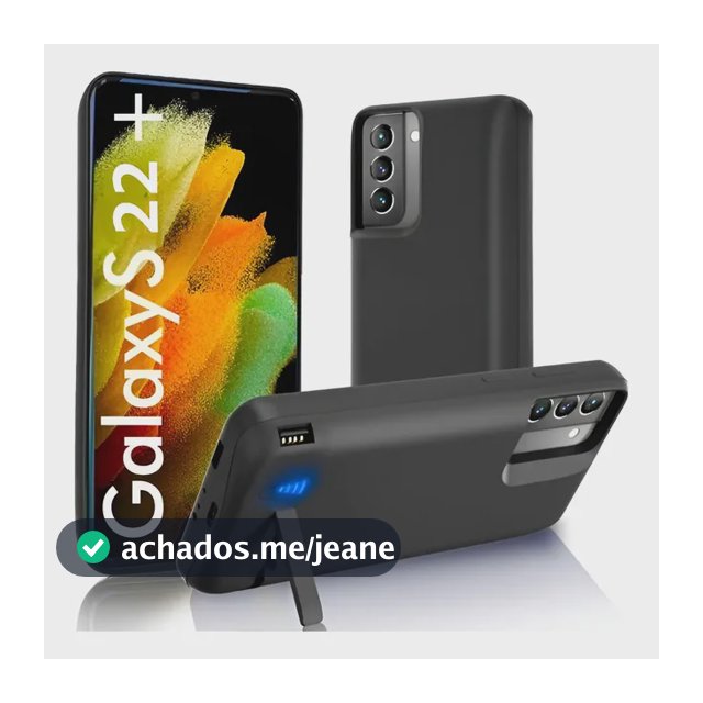 Capa Bateria Global Capas Tpu S22 Plus 3200mah