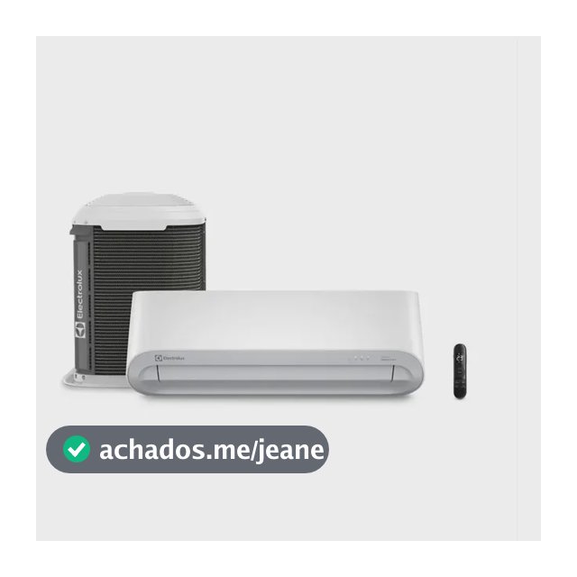 Ar-condicionado Electrolux Inverter 9000btu Frio Ji09f/je09f Cor Branco 220v
