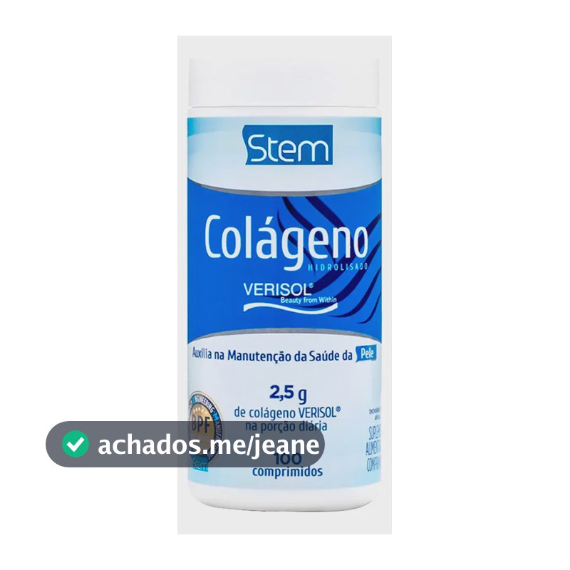 Colágeno STEM Verisol Hidrolisado - 100 Comprimidos