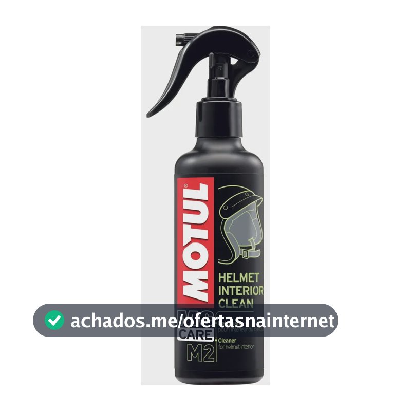 Motul Mc Care M2 Helmet Interior Clean Higienizador Capacete