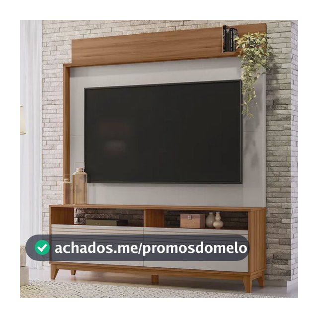 Estante Para Tv E Home Theater Até 70 Polegadas