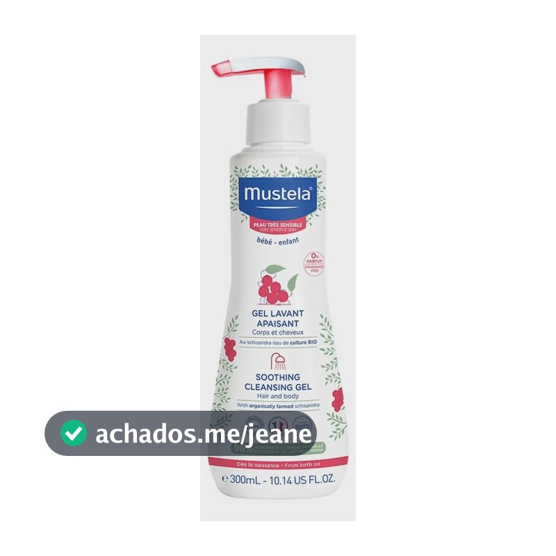 Gel - Lavante Calmante Pele Muito Sensível 300ml - Mustela