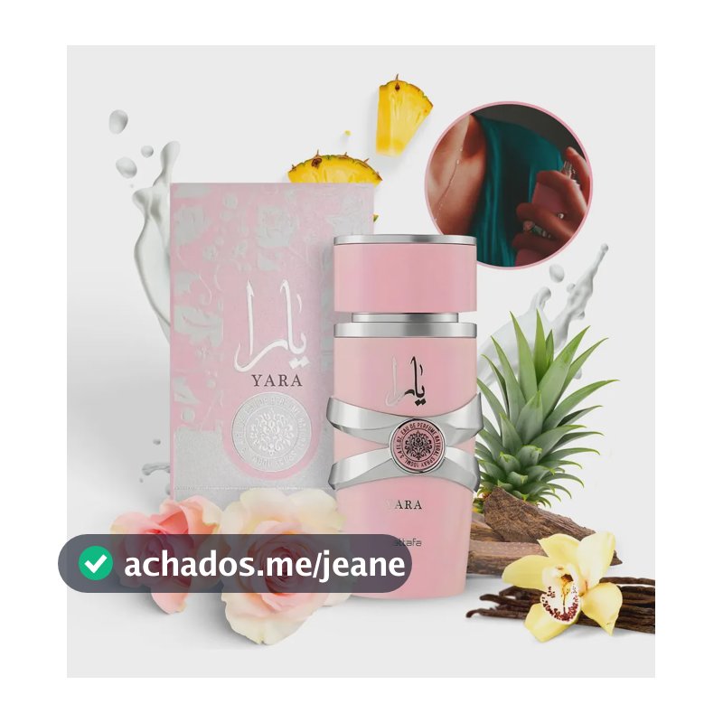 Perfume Yara lattafa feminino 100ml edp