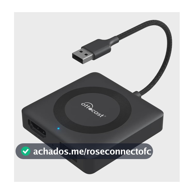 Conversor Ottocast Car Tv Mate Tv Para Carro Com Carplay