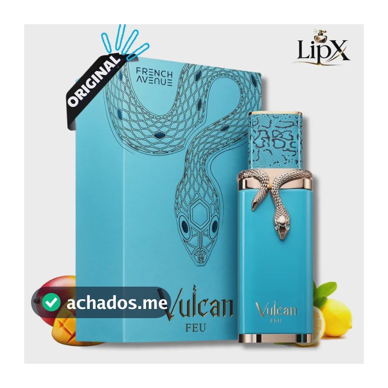 Perfume Vulcan Feu Arabe French Avenue Edp 100 Ml Original com Nf Lipx