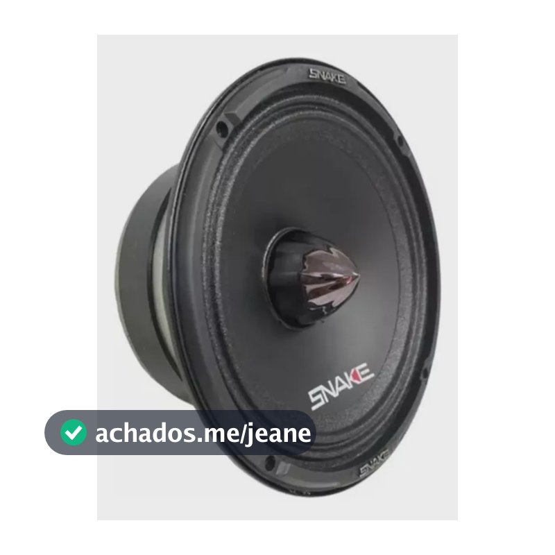 Par Alto Falante Snake 8 Polegadas Esv-320 320w Rms 4 Ohms Preto