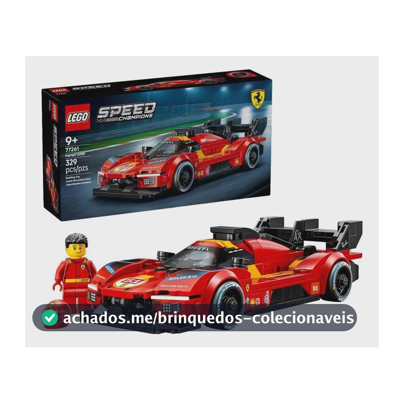 Lego Speed Champions Ferrari 499p 329