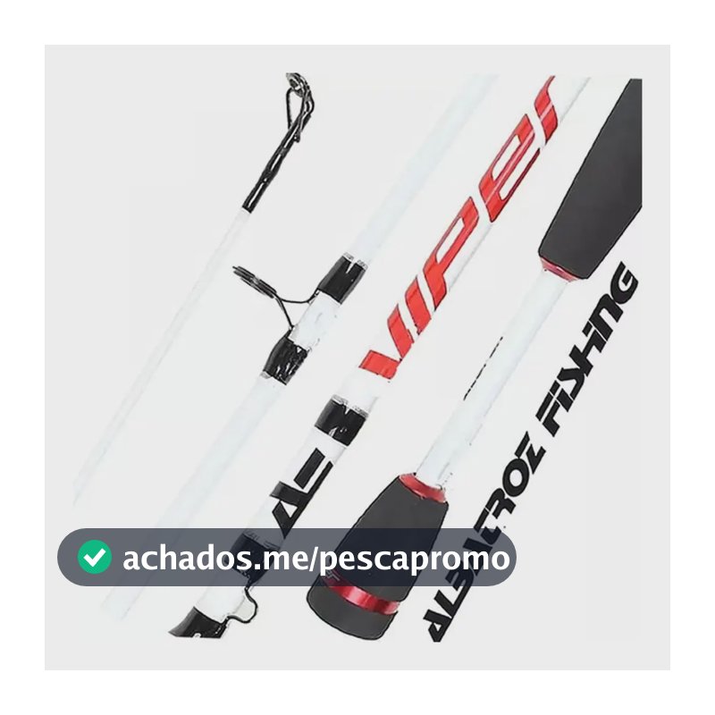 Vara Albatroz Viper 562 1,68m 6-14lb P/ Carretilha 2 Partes