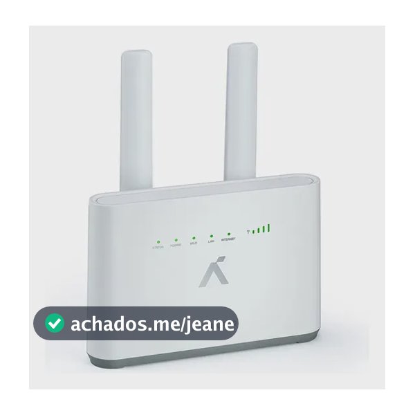 Modem Roteador Wifi 4g Aquário Md-4000sx Branco