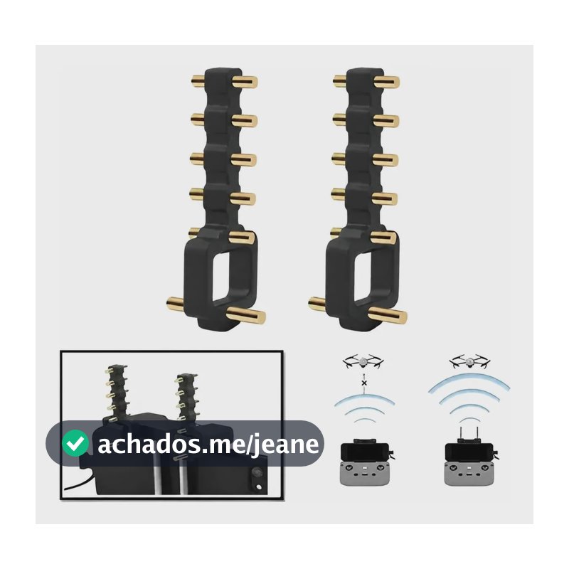 Antena Amplificador Sinal Drone Mini 2, 3, 4, 5 Pro Neo2 Nf
