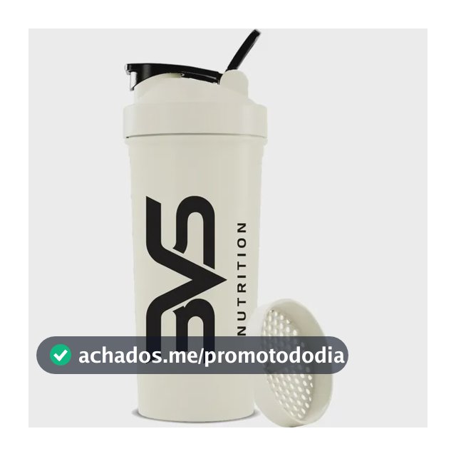 Coqueteleira / Shaker Branca - Academia 600ml - 3vs Nutrition