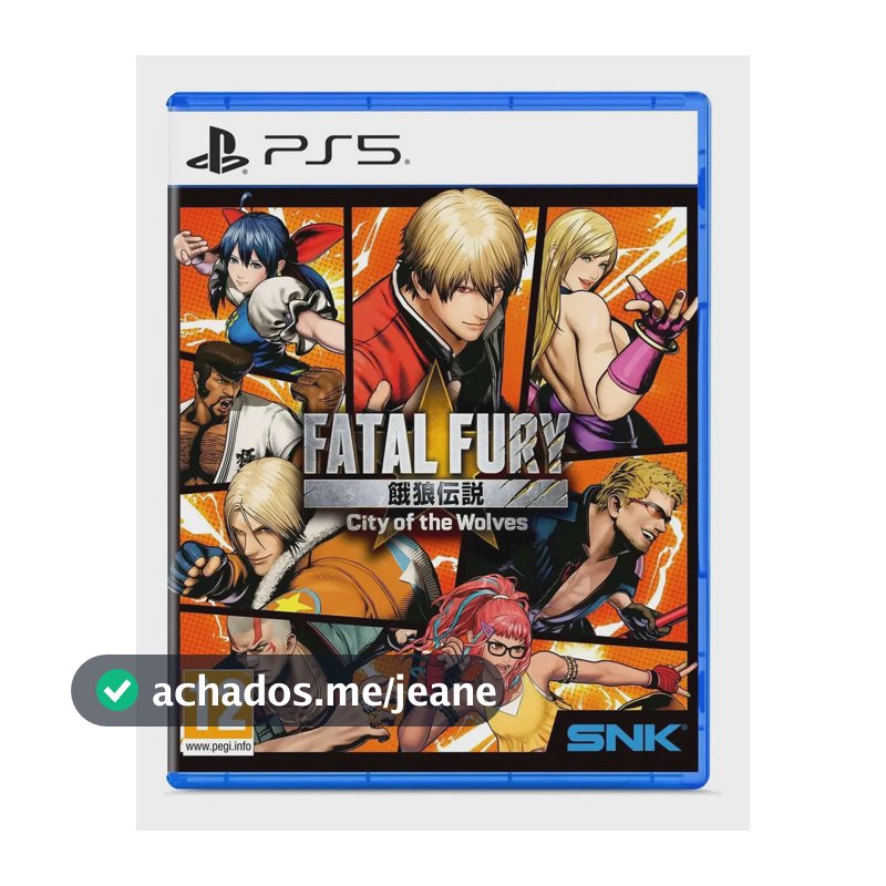 Fatal Fury City Of The Wolves - Special Edition Ps5 Físico