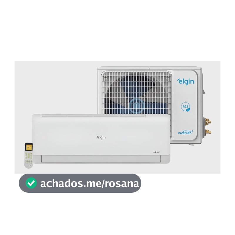 Ar Condicionado Split Elgin Eco Inverter Ii Wi-fi 12000 Btu/ Cor Branco