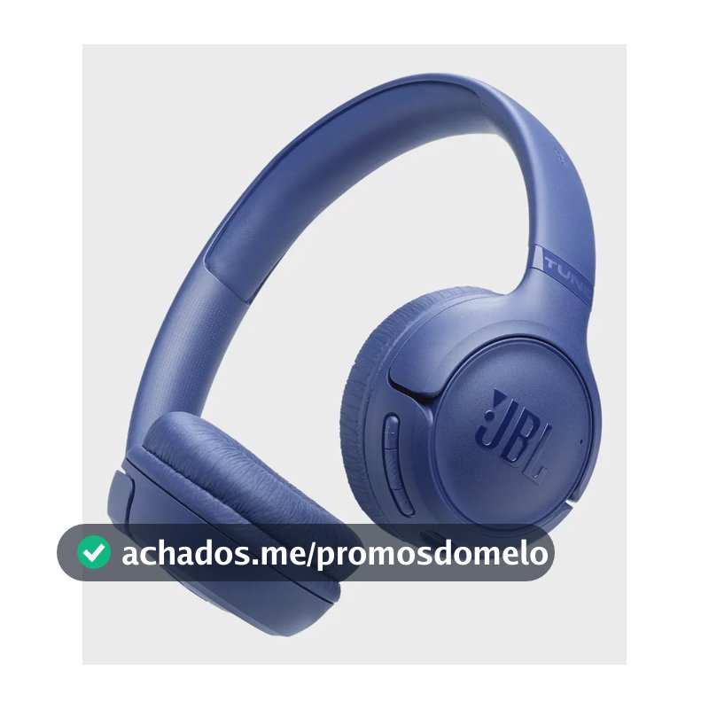 Fone De Ouvido Bluetooth Sem Fio Tune 530 Jbl - Azul Azul
