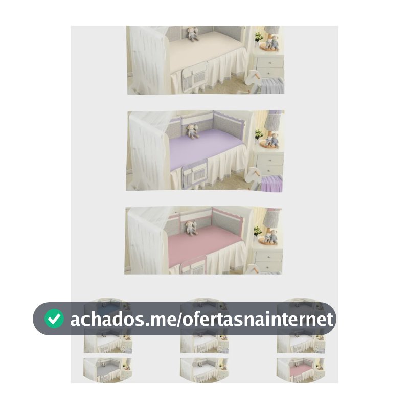 Kit 3 Lençol de Berço Americano com Elástico 100% Algodão Malha Antialérgico Toque Macio Bebê Menina Roupa de Cama Berço Padrão Colchão Infantil Baunilha Lavanda Rosa - 70x130x12cm - Renova Enxovais
