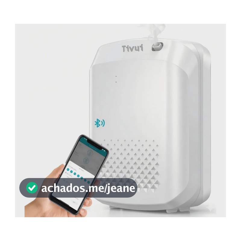 Tivui Aromatizador Profissional Cobertura 3000 Sq Ft Máquina Difusor Oleo Essencial Eletrico Controle Remoto Bluetooth Cobertura Para Hotel Loja Academia Capacidade 400mL 127/220V Bivolt