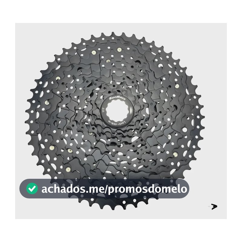 Cassete K7 10v Sunrace Ms2 11/51d Preto Mtb 1x10v Preto