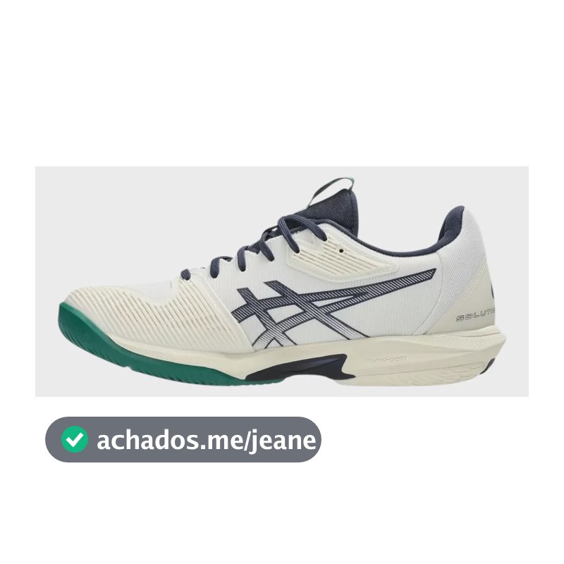 Tenis Asics Solution Speed Ff 3 Cream/midnight Creme 40 Br