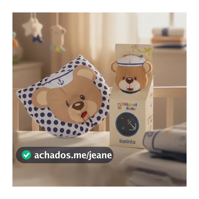 Kit Combo 1 Naninha + 1 Travesseiro Anatômico Diversos
