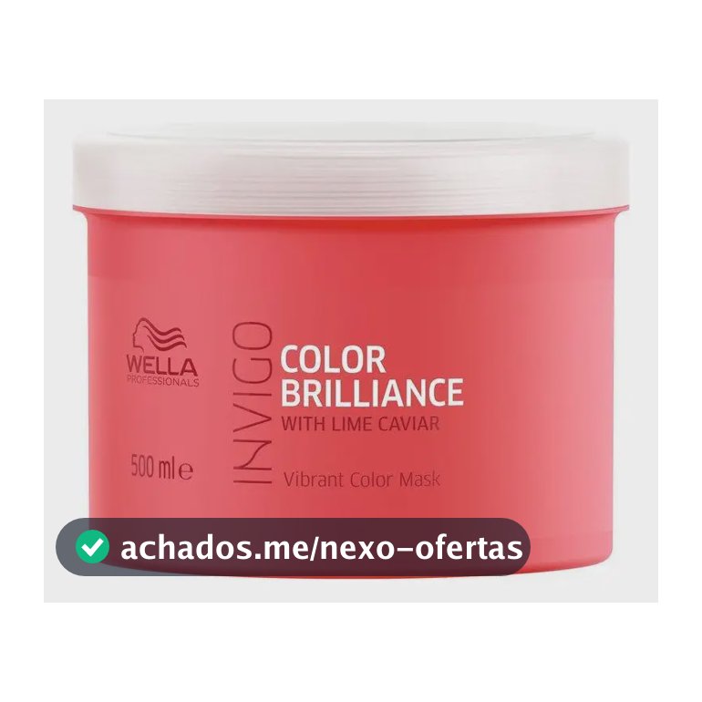 Máscara Wella Invigo Color Brilliance 500ml