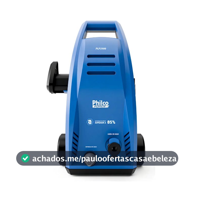Lavadora De Alta Pressão Plp2900 1600w 1800psi Philco Cor Unic Frequência 60hz