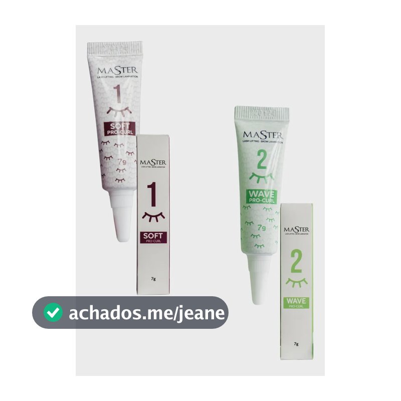 Kit Passo 1 E 2 Master Lash Lifting E Brow Lamination Anvisa