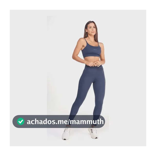 Conjunto Fitness Feminino Academia Top E Calça Poliamida